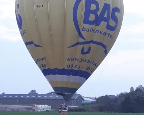 Prive ballonvaart uit Dalfsen met BAS Ballonvaarten